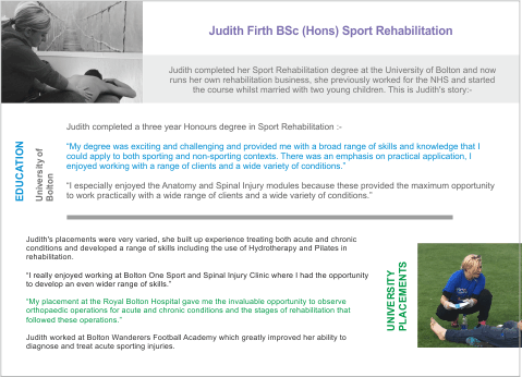 Studying Sportsrehab